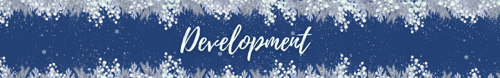 Development - December Leadership Development Carnival Divider